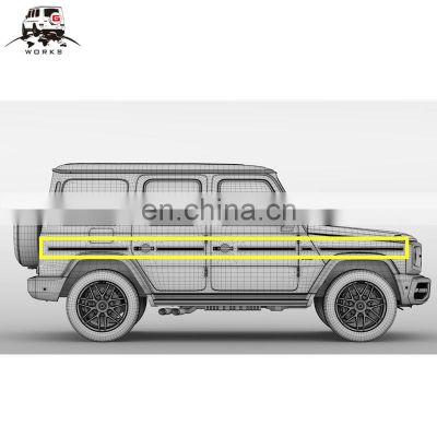 G-class W463a side moldings fit for w464 2018-2020year ko carbon fiber body kits trims for new G-class w464