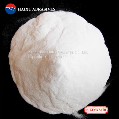 Low sodium white corundum abrasive grain