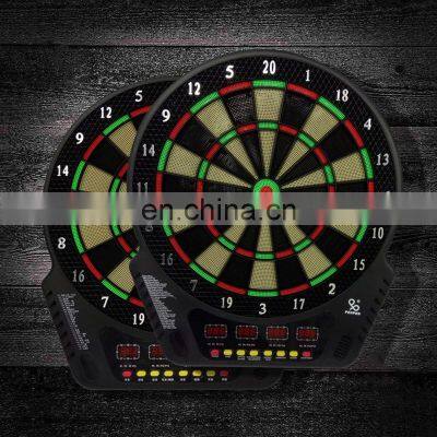 LED Round Dart Board With Battery Professional Indoor Dart Machine Customelectronic Board Darts photo-4