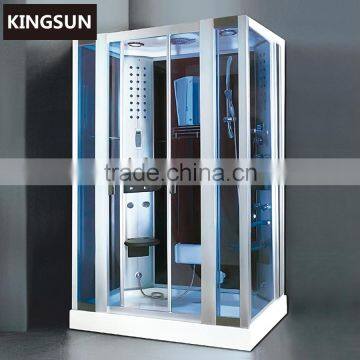 Bathroom Fashionable Acrylic And Aluminium Steam Room Steam shower Cabinet K-7064