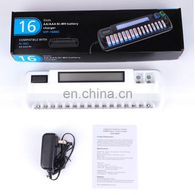 Multi Function Cylinder battery charger for nimh nicd  Li-ion aa aaa battery