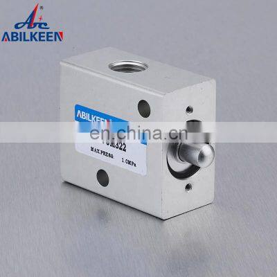 High Quality JM Series Electro JM322 JM322R 1/4 Thread 3 Way Basic Mechanical Valve Pneumatic Valve photo-5
