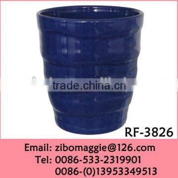 Personalized Glazed Custom Colored Porcelain Garden Flower Pots for Promotion Gift