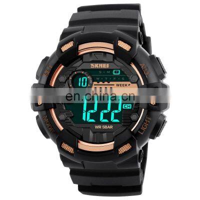 hot selling SKMEI 1243 dual time men digital sports watches with instructions manual