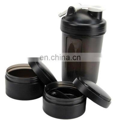 2020 BPA Free Plastic Protein Shaker Bottle With Storage photo-2