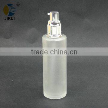 100ml frosted stock cosmetic glass lotion bottles