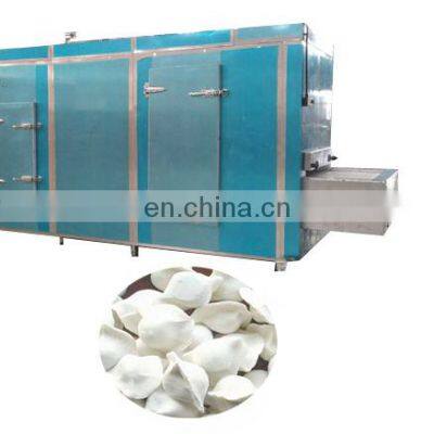 TCA IQF Quick Freezing Tunnel Freezing Dumplings Machine Quick