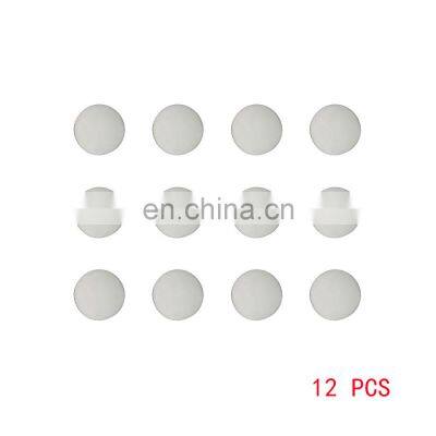 AUSO 12Pcs High Quality Car Decoration Door Lock Screw Protection Cover For Universal Car