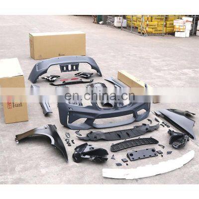For BMW 2 Series F22 F23 Modified M2 Front Bumper With Grill for BMW Body Kit Car Bumper 2014-2018 photo-2