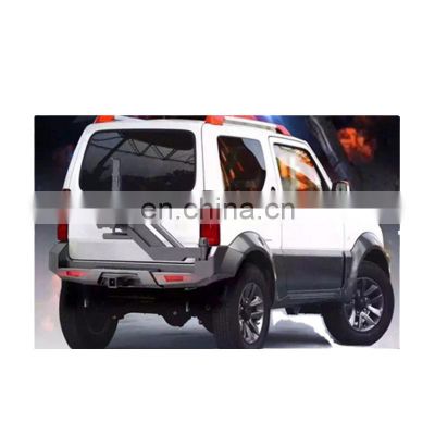 Maiker SUV rear bumper with tire carrier for Suzuki Jimny 1998-2018 4X4 bumper accessories