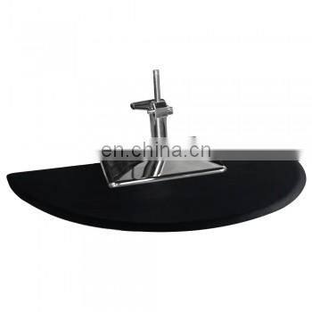 hairdressing barber hair beauty salon hairdressing rubber floor antifatiuge square mat with wireless charging