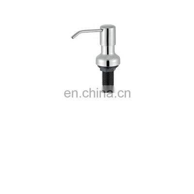 Stainless steel kitchen sink double soap dispenser