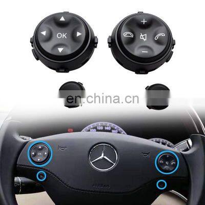 Original Car Multi function Steering Wheel Switch Buttons Phone Control Key For Benz W221 S-CLASS S280 2006-2009 22182157517251