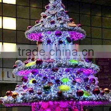 2015 decorative 8m shopping mall christmas tree