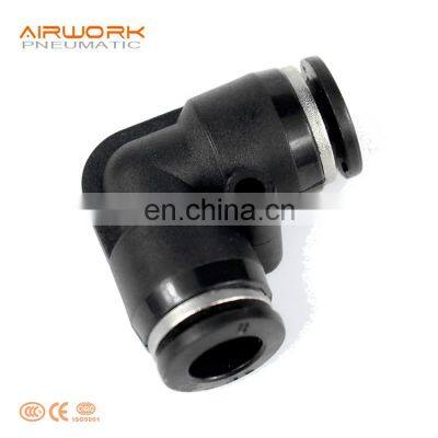 PV L Type 90 Degree Elbow 6mm hose fitting Pneumatic Plastic quick connect push fitting