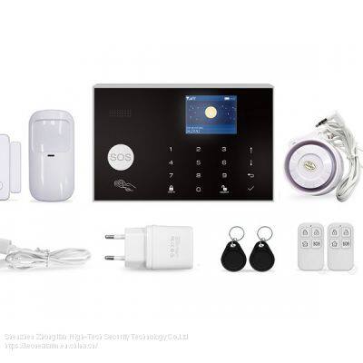 GSM Alarm Monitoring Anti Theft With LED Screen Smart Home photo-2