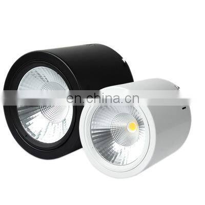 Round Square Surface Mounted Pendant Lamp 30W LED COB Downlight