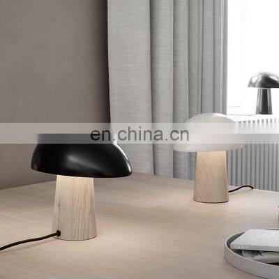 Nordic Table Lamp Resin Modern Home Decoration Table Light Living Room Mushroom Desk Lamps