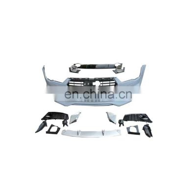 For Audi A7 RS7 front bumper for tuning parts PP Material 2016-2017