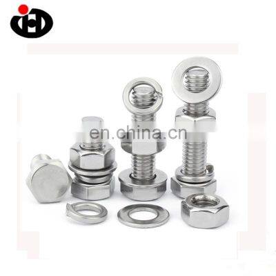 Hot Sale  JINGHONG Stainless Steel Hex Head Nuts Bolt Washer