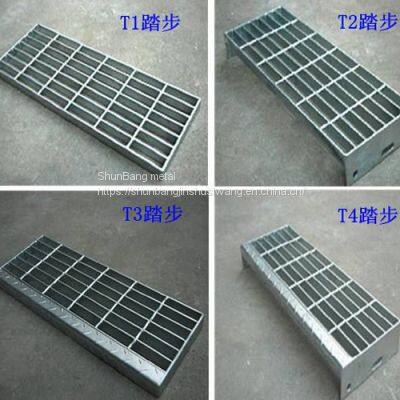 Pressure welded steel grid plate galvanized municipal sanitation steel grid plug-in grid plate stainless galvanized steel grid wholesale