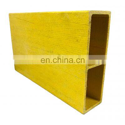 Pultrusion fiberglass profile frp square tube pultruded frp profiles plastic profile square tube