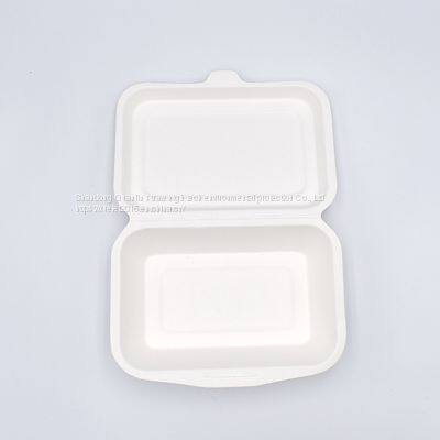 Disposable environment-friendly degradable lunch box
