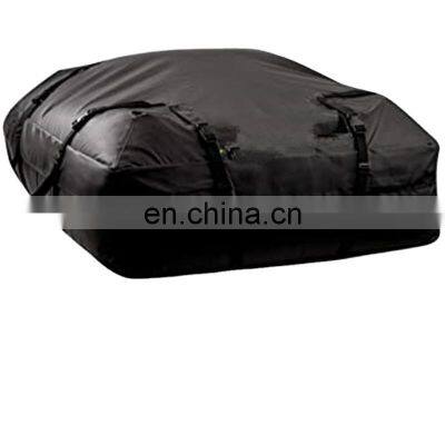 Expandable Canvas Soft Top Vehicle Cargo Roof Rack Box Bag photo-5