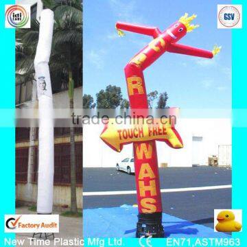 cartoon advertising pvc inflatable air tube man