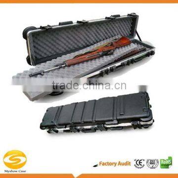 53" Long Molded ABS Shotgun Rifle case with high density foam pading