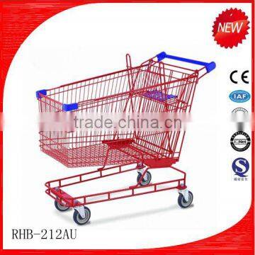 fine craftsmanship metal wal-mart shopping cart(RHB-212AU)