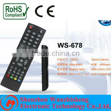 Special model with big case and buttons IR TV remote control for Middle-East, EU, Africa, South America market