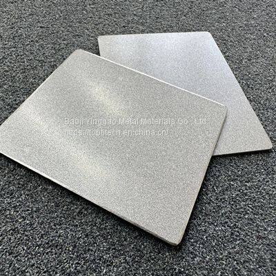 10um Sintered Porous Ti Plate for Gas Diffusion