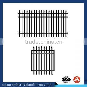 China aluminum fences manufacturer for cheap metal fencing