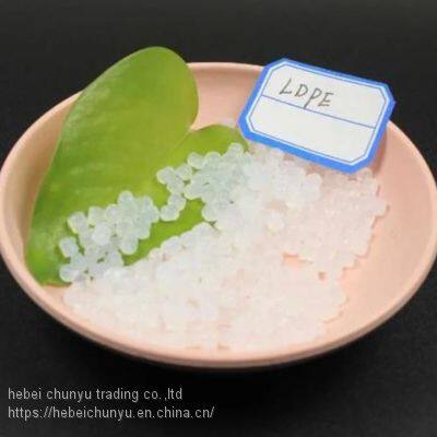 Plastic Raw Material Virgin Polyethylene Resin Granules Ld605 Injection Grad LDPE