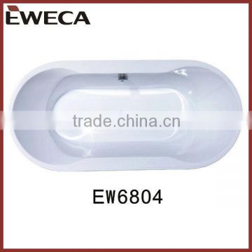 Common Oval Acrylic Bathtub