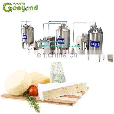 GENYOND Shanghai Factory Soft Hard Feta Mozzarella Cheddar Cheese Vat Press Cooking Equipment Making Machine Production Line photo-4