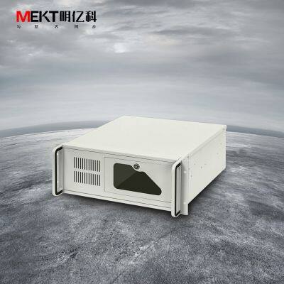 4U Industrial Control Chassis Embedded Industrial Control Host Low-power Windows Fanless Computer photo-2