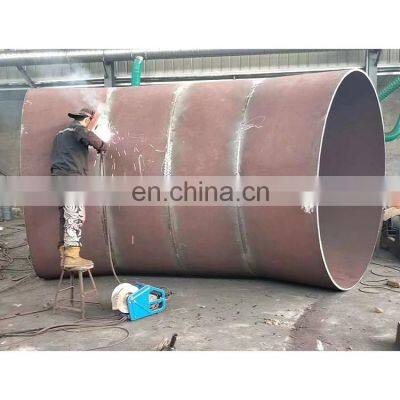 ASME A234 WPB carbon steel pipe fitting seamless 90 degree LR SCH40 elbows