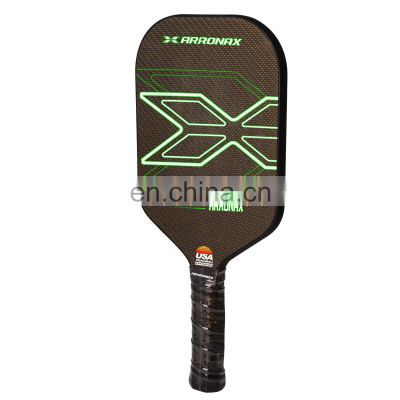 Arronax Titanium carbon friction surface Custom Pickleball Paddle PP foam injection China Wholesale Pickleball Paddle