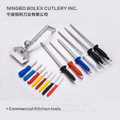 Kitchen Chef Cook Knives Butcher Supplies Color Coded Cleaver Meat Hook Bow Saw Commercial Knives Tools Catering Hotel Sharpening Services photo-2
