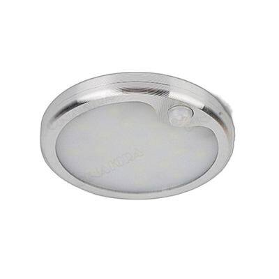 12V LED Under Cabinet Puck Lights Plug In, With Manual Switch, Single Puck LED Light for Closet,Counter,Showcase,12Vdc Low Voltage Wall Plug (Nature White) photo-3