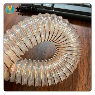 Polyurethane spiral duct    Workshop vacuum ventilation telescopic hose
