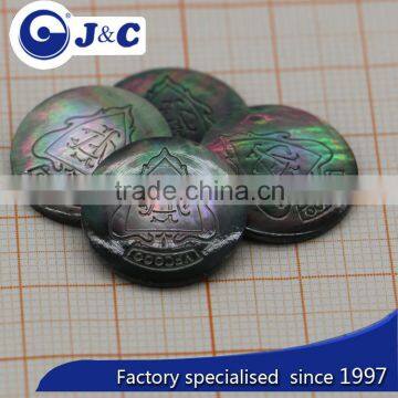 Black Pearl Lip Sea Shell,raw Mother of Pearl Shells With Laser Engraved Logo
