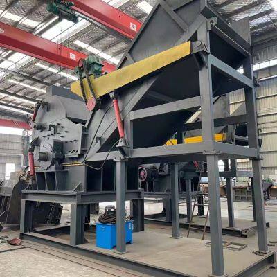 Heavy Duty Metal Shredder Steel Recycling Plant Equipment Metal Shredding and Crushing Recycling Line