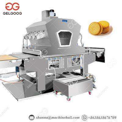 Industrial Stainless Steel Bakery Equipment Cookie Oil Spray Machine