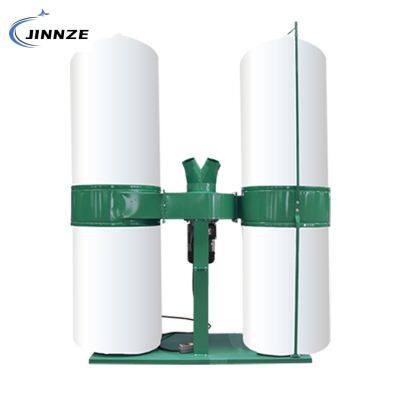 1.5kw Cyclone Separator Industrial Woodworking Machine Double Bags Wood Work Dust Collector for Cnc Router