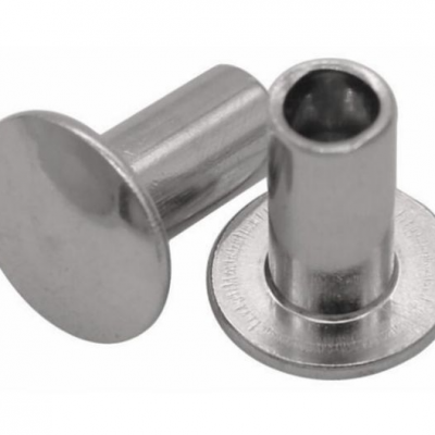 304 Stainless Steel Pressure Riveting Hollow Rivet Pull Rivet Screw 304 Stainless Steel Open Hollow Rivet Flat Head photo-5