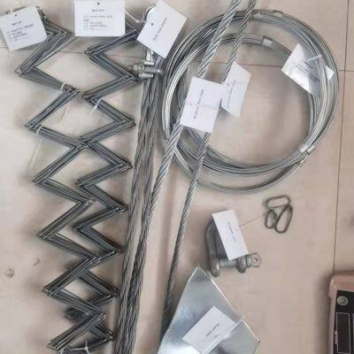 High Tensile Chain Link Woven Wire Mesh Roll Active Rhomboid Slope Protection Bending Factory Direct photo-5