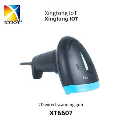 Xingtong Xt6607 Hanging Tag Small Barcode Reader, High-security Code Scanner, 3c Parts qr Code Scanner Manufacturer